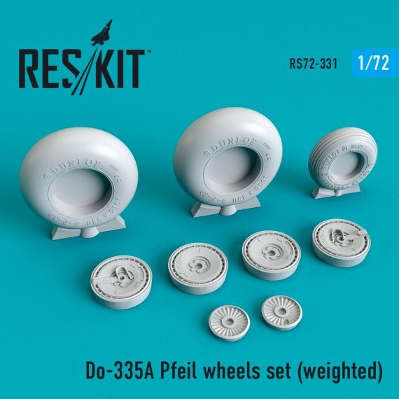 1/72 Do-335 A Pfeil wheels set