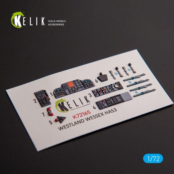 1/72 Westland Wessex for Hasegawa.3 interior 3D for Italeri