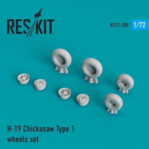 1/72 H-19 Chickasaw Type 1 wheels