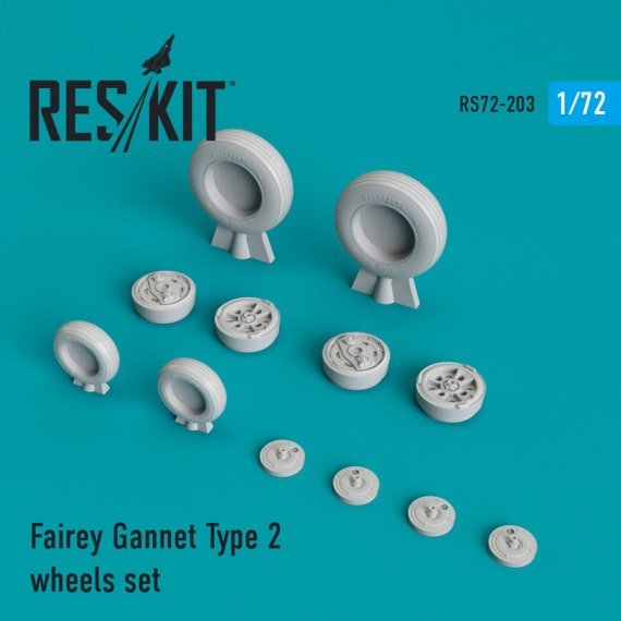 1/72 Fairey Gannet Type 2 wheels