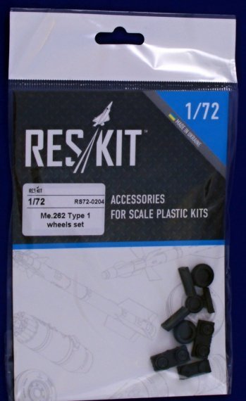 1/72 Me-262 wheels type 1