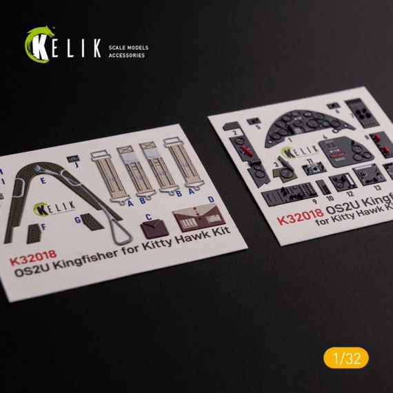 1/32 OS2U Kingfisher Interior for Kitty Hawk