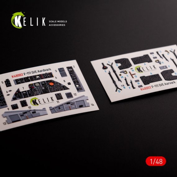1/48 F-111 D/E Aardvark interior for Hobby Boss