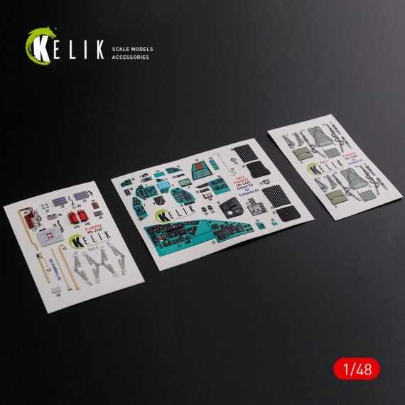 1/48 Mi-24D Hind-D Interior 3D for Trumpeter decal