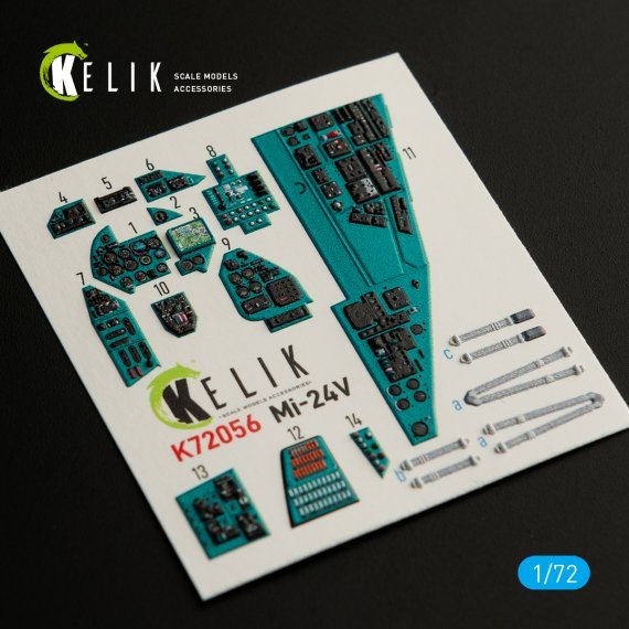 1/72 Mi-24V interior for Hobby Boss