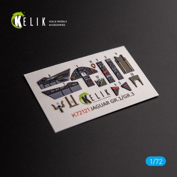 1/72 Jaguar GR.1/GR.3 interior 3D for Italeri decal