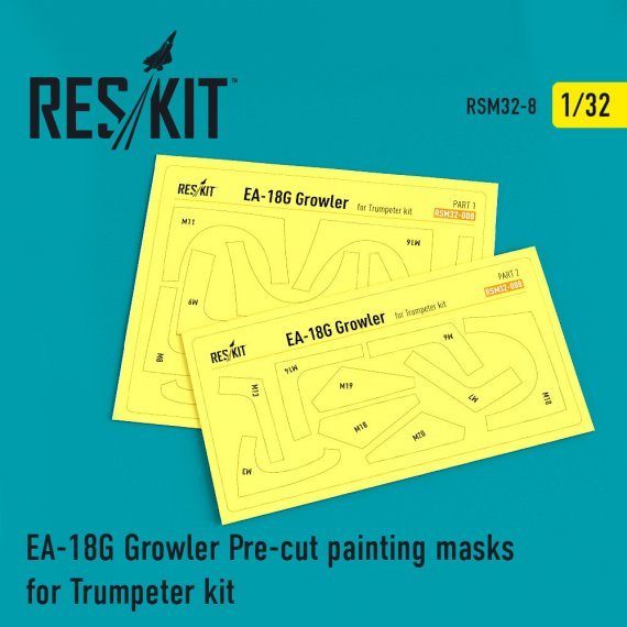 1/32 EA-18G Growler Painting Masks