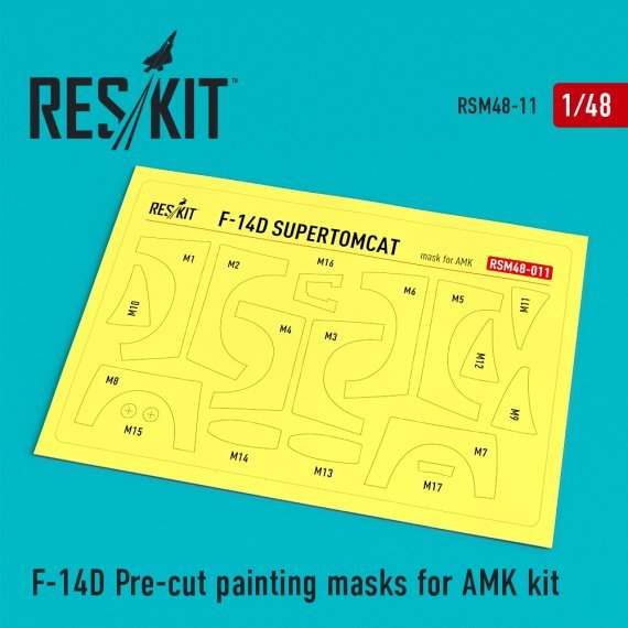 1/48 F-14D Painting masks