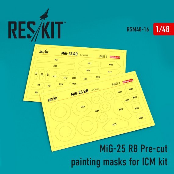 1/48 MiG-25 RB Painting Masks