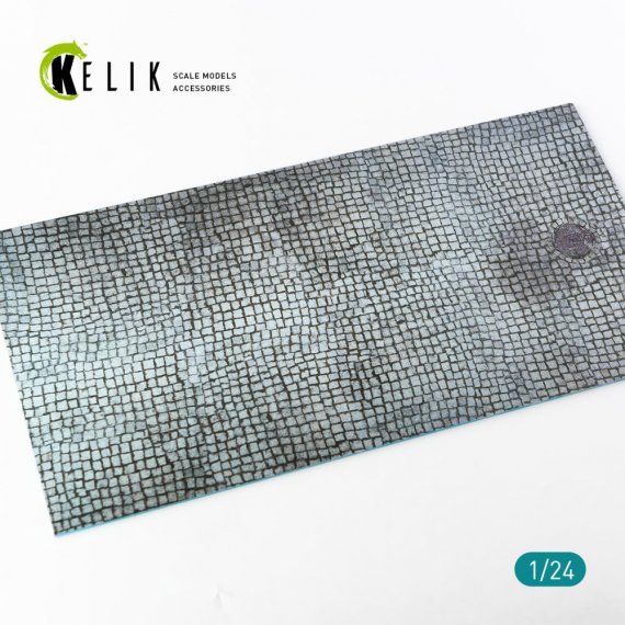 1/24 Paving stone road Base Acrylic