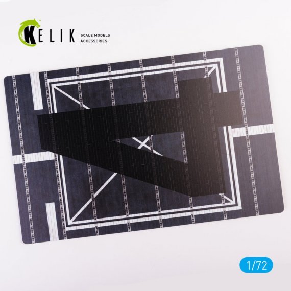 1/72 USS Ranger 1943 Base 280x180 mm