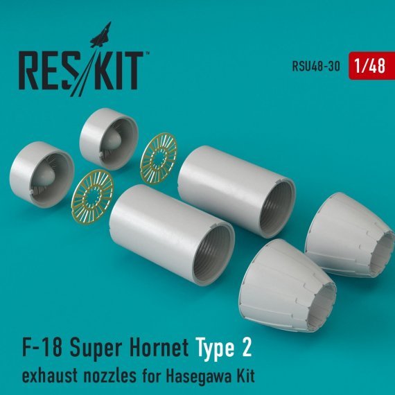 1/48 F-18 Super Hornet Type 2 exhaust nozzles