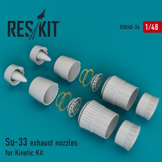 1/48 Su-33 exhaust nozzles