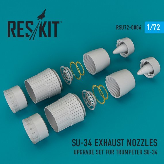 1/72 Su-34 exhaust nozzles