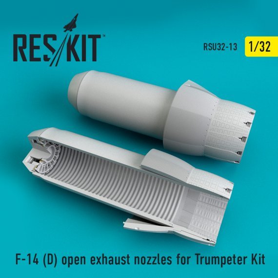 1/32 F-14 open exhaust nozzles