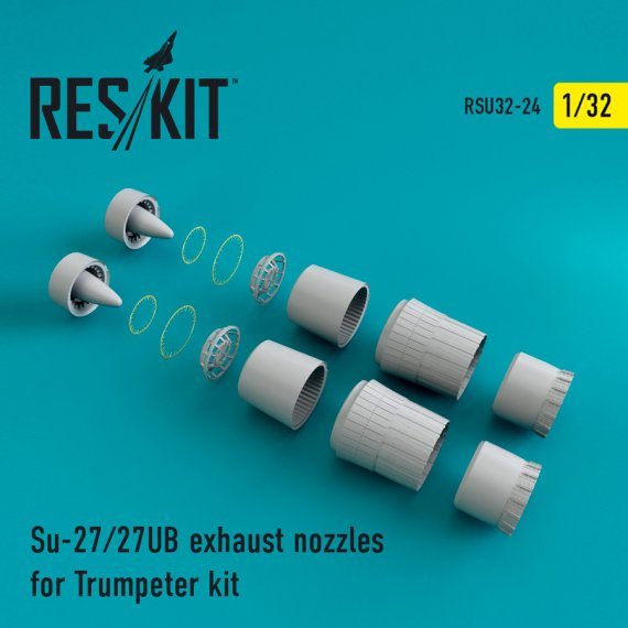 1/32 Sukhoi Su-27/Su-27UB exhaust nozzles