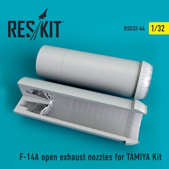 1/32 F-14A open exhaust nozzles