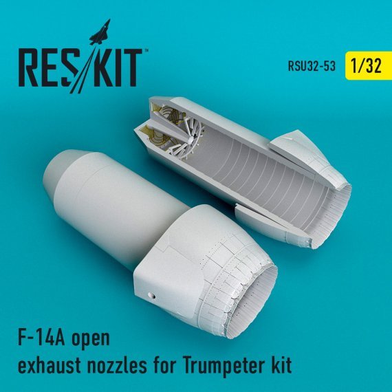 1/32 F-14A open exhaust nozzles