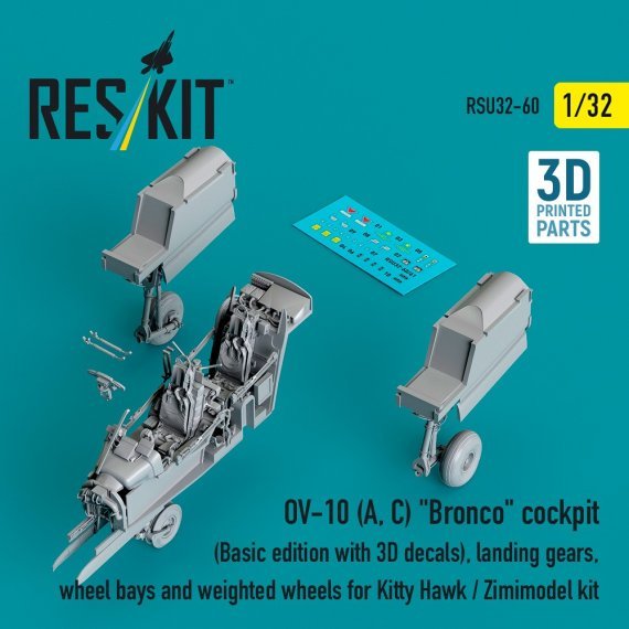 1/32 OV-10 A, C Bronco cockpit