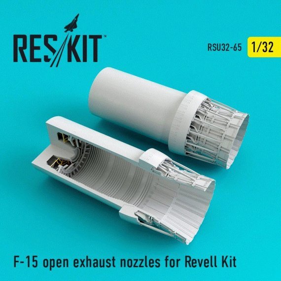 1/32 F-15 open exhaust nozzles