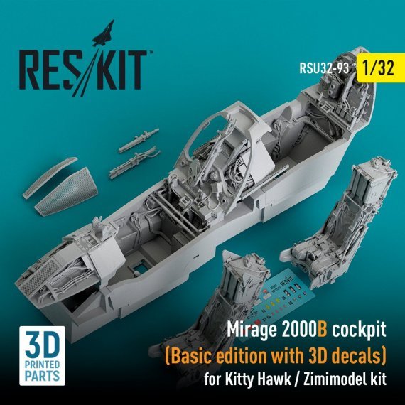1/32 Mirage 2000B cockpit Basic edition