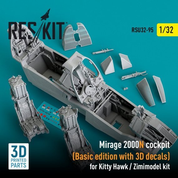 1/32 Mirage 2000N cockpit Basic edition