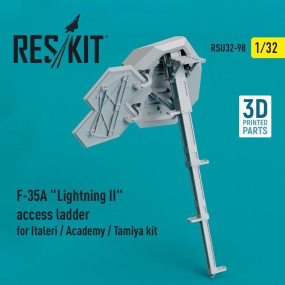 1/32 F-35A Lightning II access ladder for Italeri/Academy