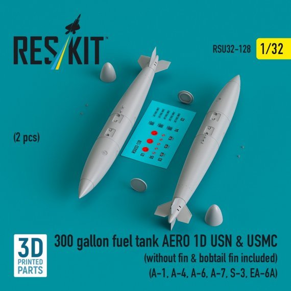 1/32 300 gallon fuel tank AERO 1D USN & USMC