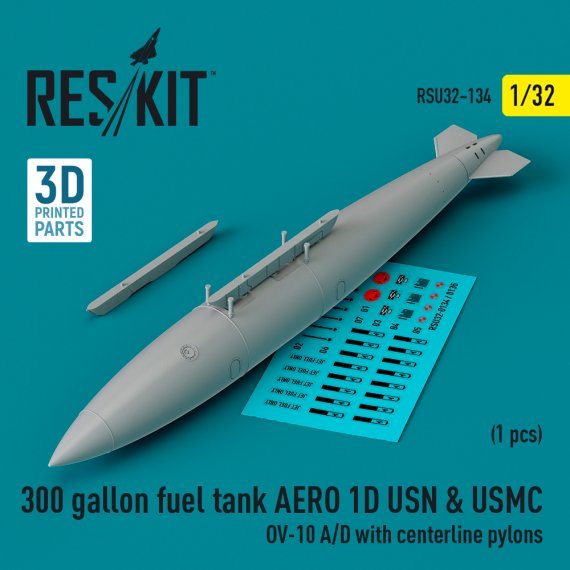 1/32 300 gallon fuel tank AERO 1D USN & USMC