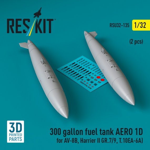 1/32 300 gallon fuel tank AERO 1D.