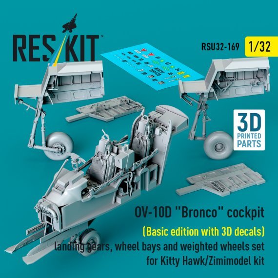 1/32 OV-10D Bronco cockpit Basic Kitty Hawk/ZIMI