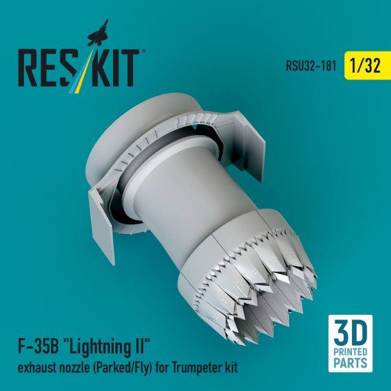 1/32 F-35B Lightning II exhaust nozzle Parked/Fly