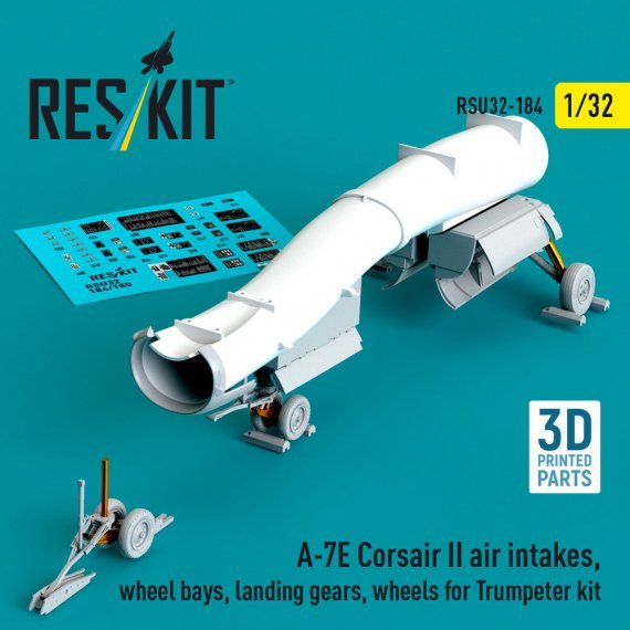 RESKIT A-7E Corsair II 1/32 Detail Set for Trumpeter