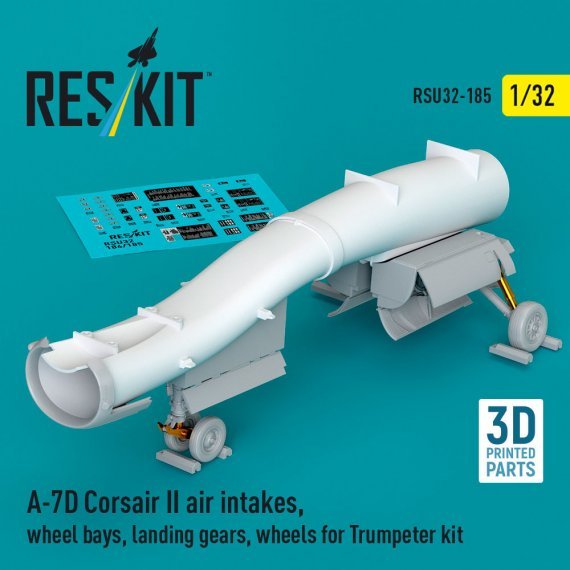 RESKIT A-7D Corsair II 1/32 Detail Set for Trumpeter