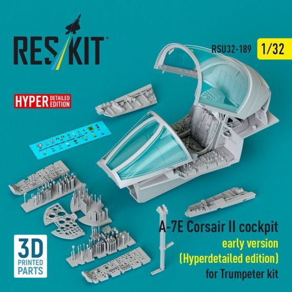 RESKIT 1/32 Cockpit A-7E Corsair II Early f�r Trumpeter