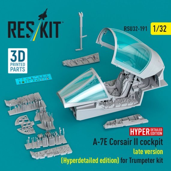 RESKIT 1/32 Cockpit A-7E Corsair II Sp�t f�r Trumpeter