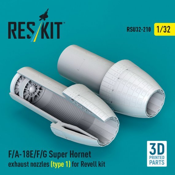 Reskit D�sen F/A-18E/F/G Super Hornet 1/32 Revell Typ 1