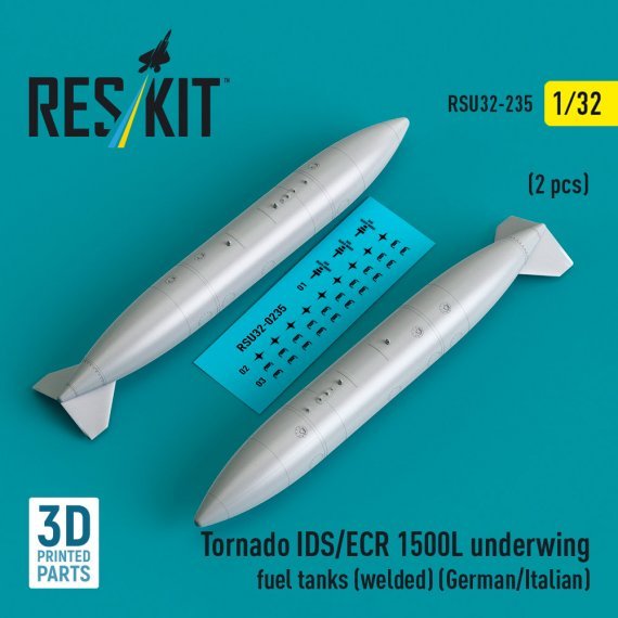 1/32 Tornado IDS/ECR 1500L underwing fuel tanks