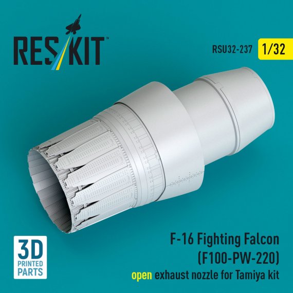 Reskit Tuy�re F100-PW-220 F-16 Fighting Falcon 1/32 Tamiya