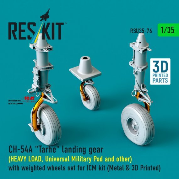 1/35 CH-54A Tarhe landing gear HEAVY LOAD