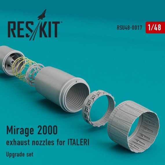 1/48 Dassault Mirage 2000 exhaust nozzles