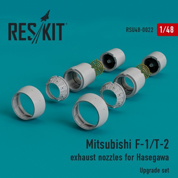 1/48 Mitsubishi F-1/T-2 exhaust nozzles