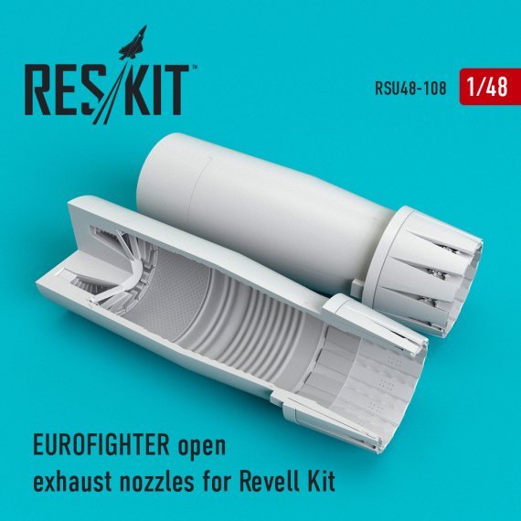 1/48 Eurofighter open exhaust nozzles