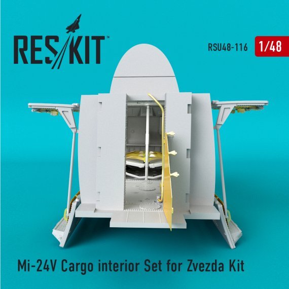 1/48 Mi-24 Cargo interior Set