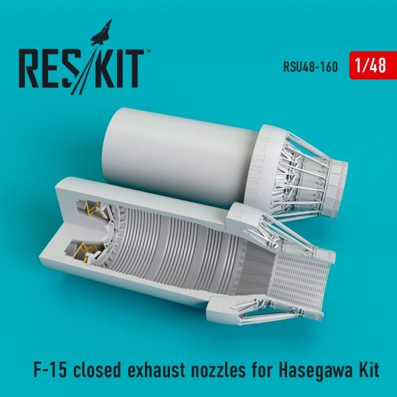 1/48 F-15 closed exhaust nozzles