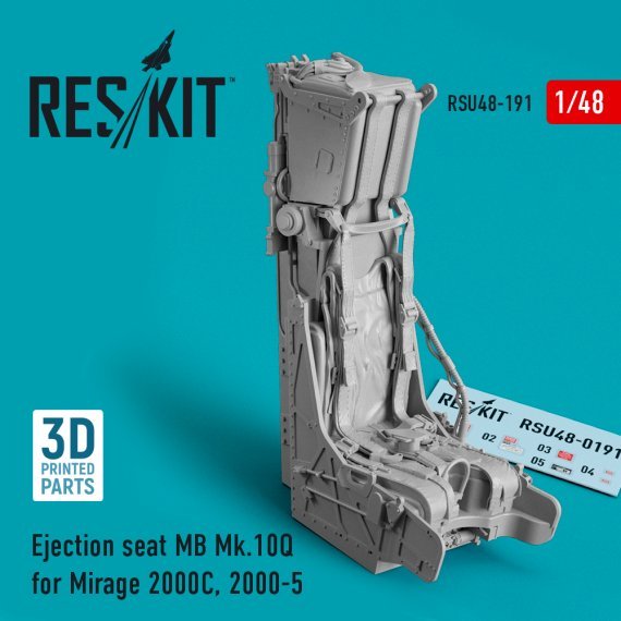 1/48 Ejection seat Mb Mk.10Q for Dassault Mirage 2000