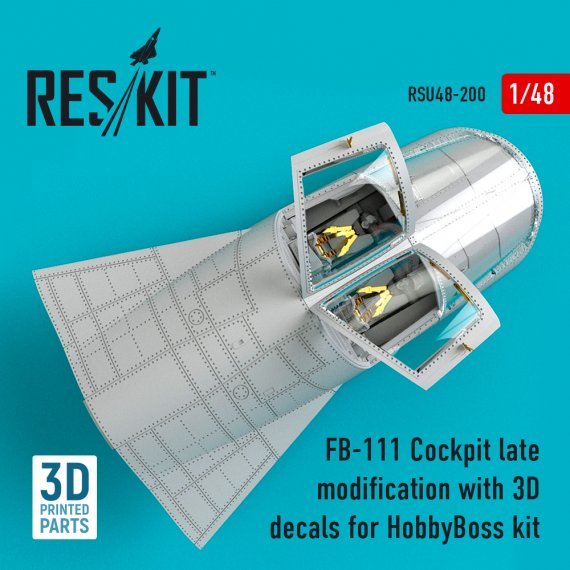 1/48 FB-111 Cockpit late modification