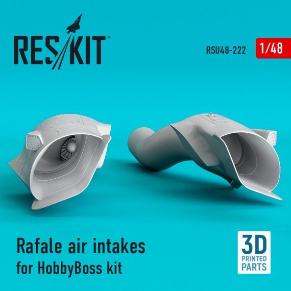 1/48 Rafale seamless air intakes