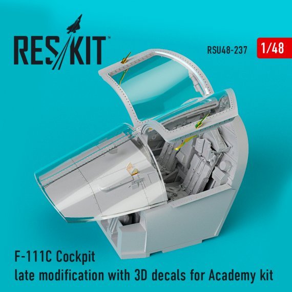 1/48 General-Dynamics F-111C Cockpit late modification