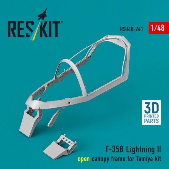 RESKIT 1/48 F-35B Lightning II Cadre Canopy Ouvert